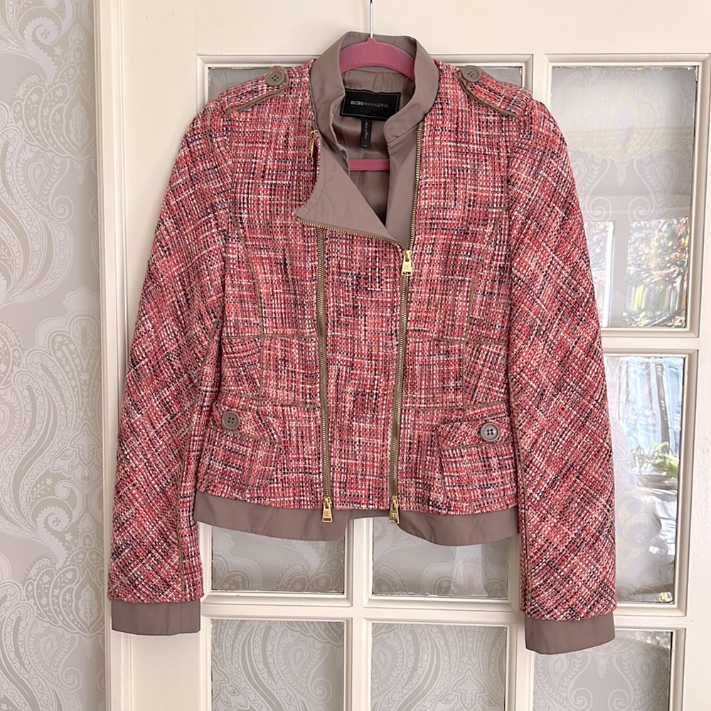 BCBGMaxAzria Tweed Blazer - XS
